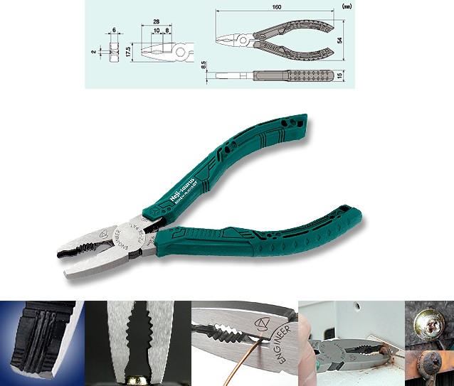 Screw clearance removal pliers