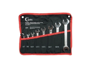 M25/8T - 6-22 mm spanners 8 pieces