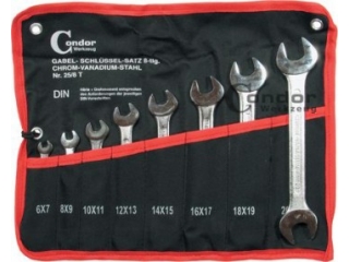 M25/12T - spanners 6-32 mm 12 pieces