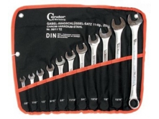 M35/16TZ - Keys flat Wrench, 1 / 4 &quot;-1.1 / 4&quot;, 16 pieces