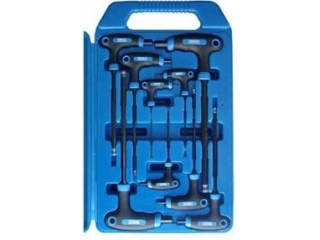 M37882 - 2,0-10 mm allen wrenches T 9 pieces - a set of