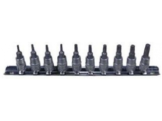 M1004 / 1 - Sockets Torx T-7-T40 10-pack