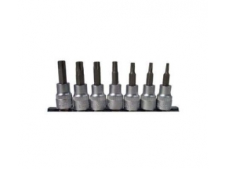 M35108 - Sockets Torx T15-T50, 7units.