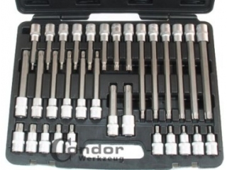M5082 - Sockets Torx T20-T70, 32 pcs