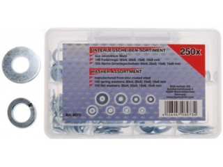M38073 - steel washers 250 pieces