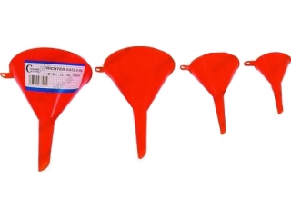 M3702 - Plastic funnels - a set of 4 pieces