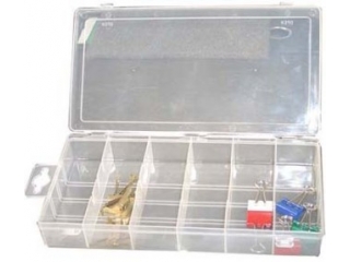 M38100 - A container with compartments for small items