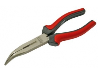 M30338 - needle nose pliers, 200 mm, curved