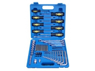 M32271 - 72 pcs Keys, Torx screwdrivers and bits