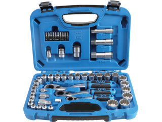 M32181 - Set of through socket wrenches | Gear Lock | 4.5 - 25 mm | 52 pc.