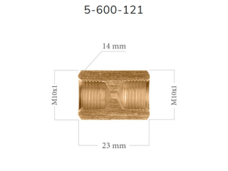 LWP121 - brake connector M10 x 1