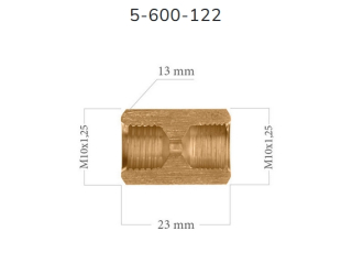 LWP122 - Connector M10 x 1.25