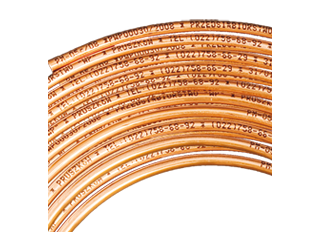 T100B - Approved brake hose - copper - 4,75 mm