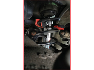 500.8765 - Telescopic centre clamp set for internal springs for Audi and Seat, 11 pcs rear axle