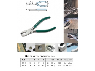 PZ-55 - SCREW REMOVAL PLIERS (NEJI-SAURUS)