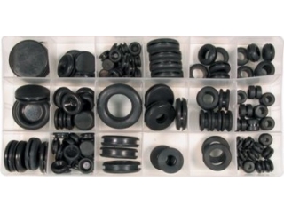M9020 - rings, rubber, stoppers, glands 125 pieces