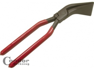 M5835 / 2 - 280 mm sheet metal pliers, bent 45st.