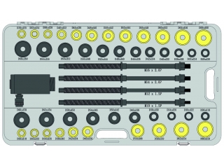 S0000126 - A versatile device for the suspension hub - 57 pieces - Hydraulic