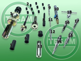 S0000244 - Apparatus for reaming unfinished glow plug in the cylinder head