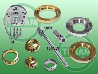 S0000318 - Apparatus for the exchange of the wheel hub VW, Seat, Skoda VW T5 T6 - puller hub / bearing with ABS