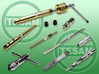 S0000556 - Tool for drilling a broken glow plug M9 x 1mm without removing the head