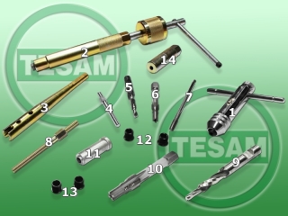 S0000557 - Tool for boring a broken glow plug M8 and M9 mm without removing the head