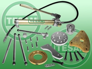 S0001081 - Wheel hub change tool Mercedes Sprinter, Volkswagen Crafter - hub puller / bearings made of ABS