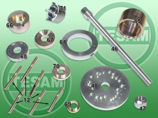 S0002547 - Specialist hub hub bearing Iveco Daily 35 - ADDITIONAL for hydraulic puller Tesam BUS Heavy truck