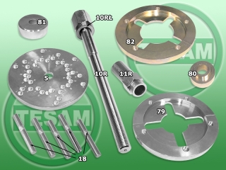 S0002617 - Mitsubishi Colt VI wheel hub replacement tool, Smart Forfour I - hub hub / ABS hub bearing