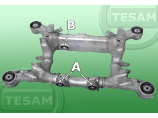 S0002740 - Puller for the metal rubber rear suspension bush BMW F11 520d