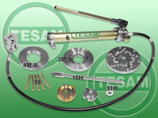 S0003098 - Tool for replacing the wheel hub, hydraulic Ford Galaxy / S-Max