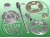 S0002617 - Mitsubishi Colt VI wheel hub replacement tool, Smart Forfour I - hub hub / ABS hub bearing