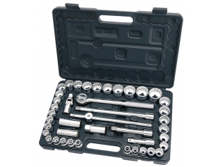 07394 - DIY Series 42 Piece 1/2" Sq. Dr. MM/AF Combined Socket Set